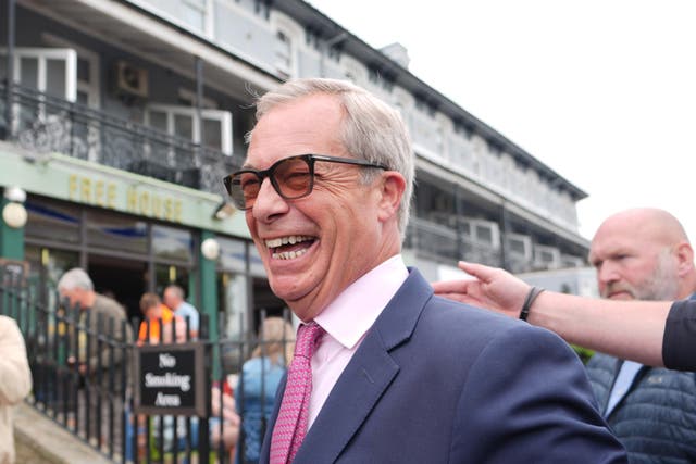 Leader of Reform UK Nigel Farage will be interviewed for a Panorama special (James Manning/PA)