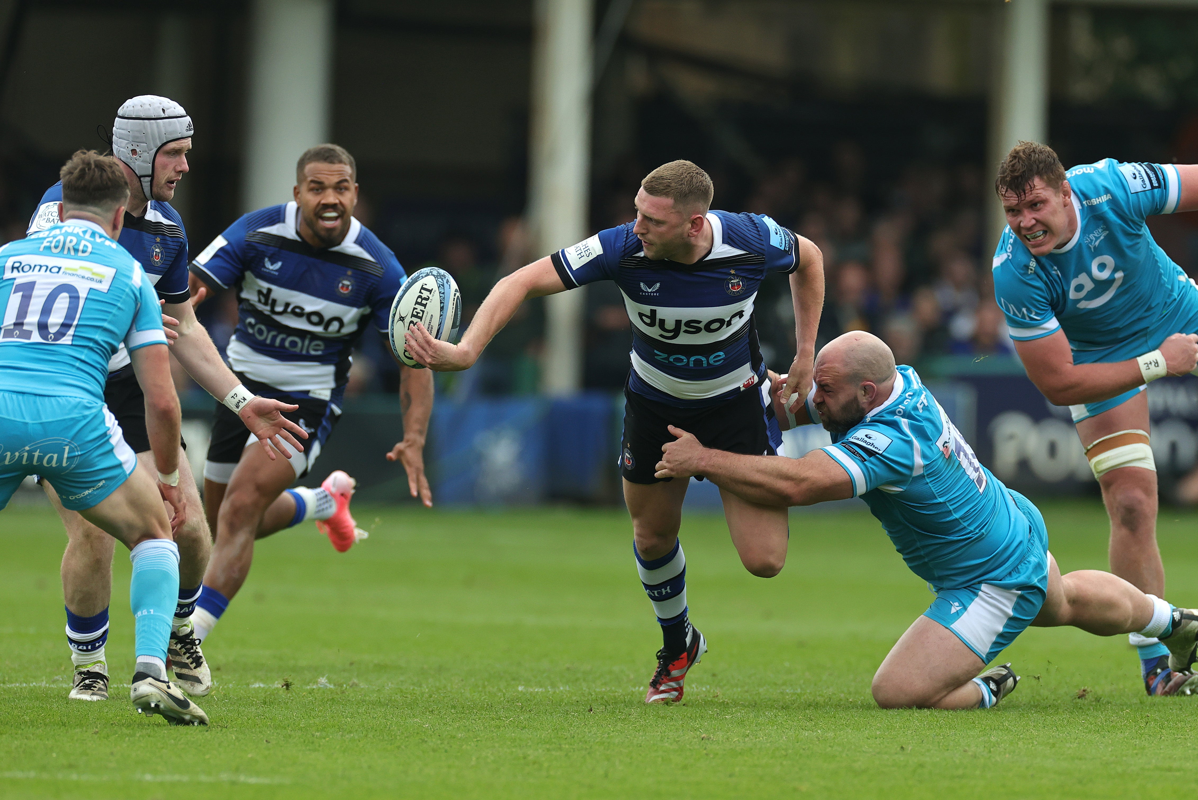Finn Russell has been influential as a player and leader for Bath this season