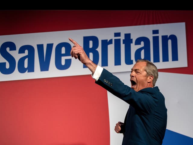 <p>Farage has tried and failed to become an MP seven times and is now on his eighth attempt </p>