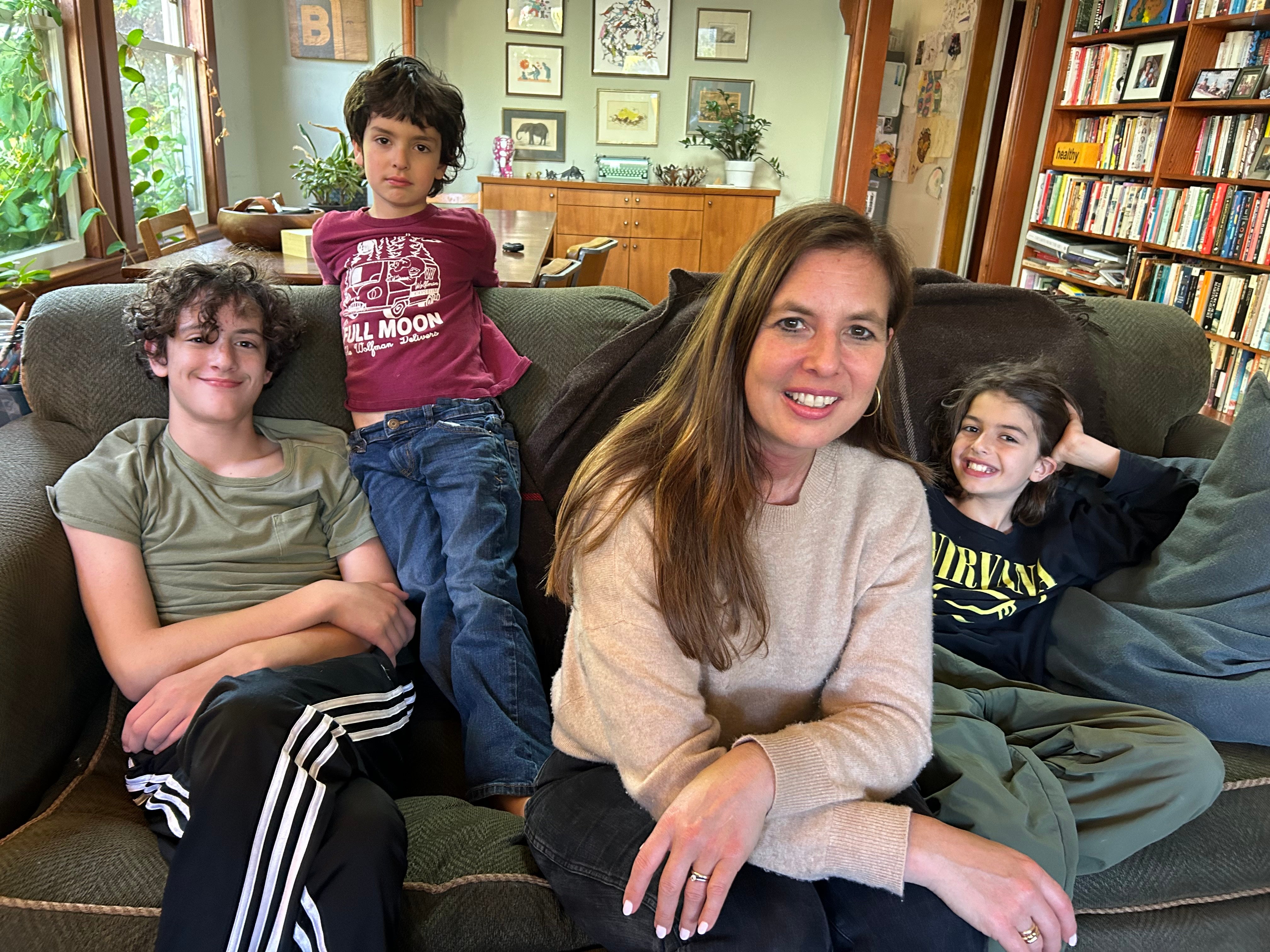 Ruth Whippman is mother to three sons