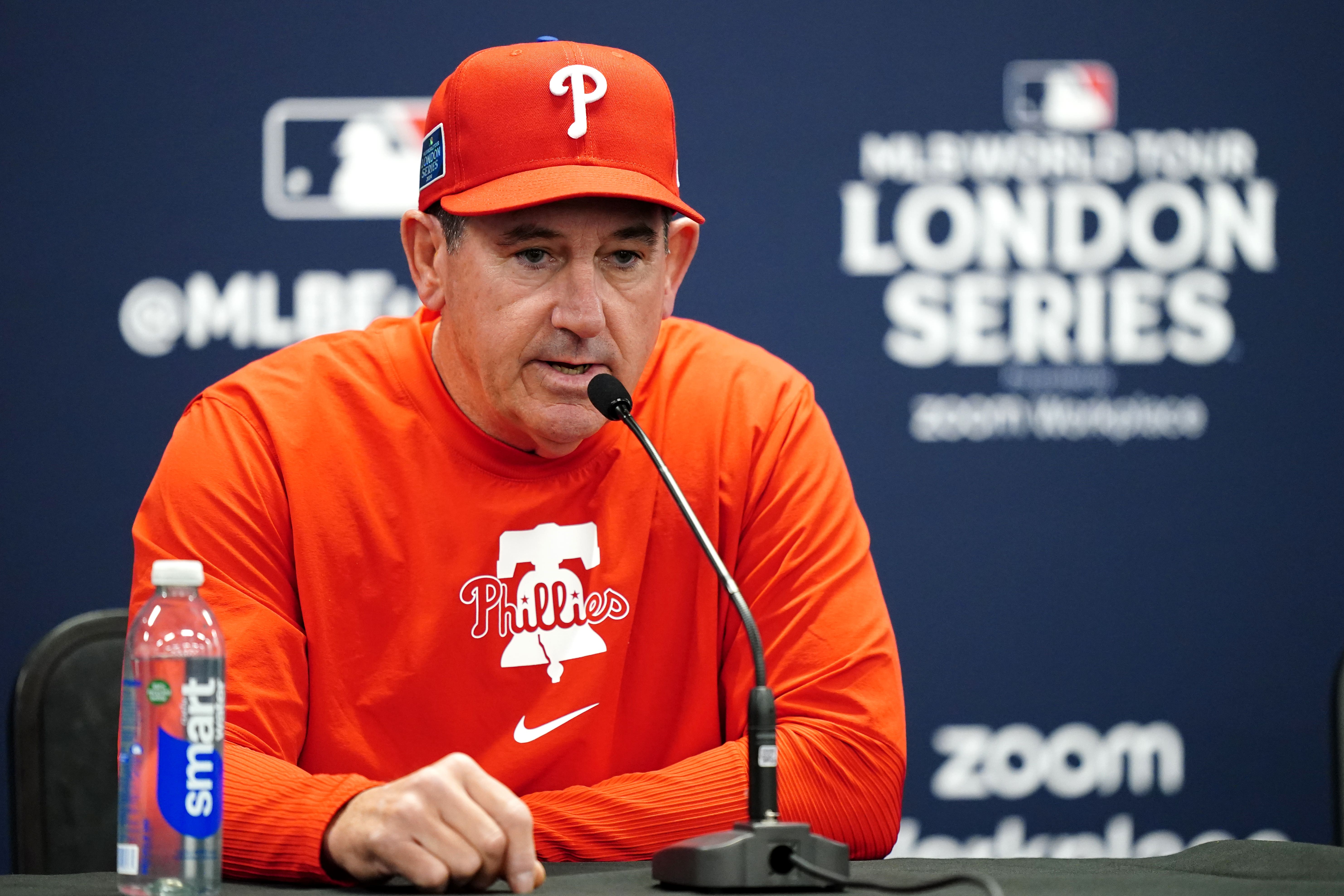 Phillies boss Rob Thomson wants baseball to be a permanent fixture in London (Zac Goodwin/PA)