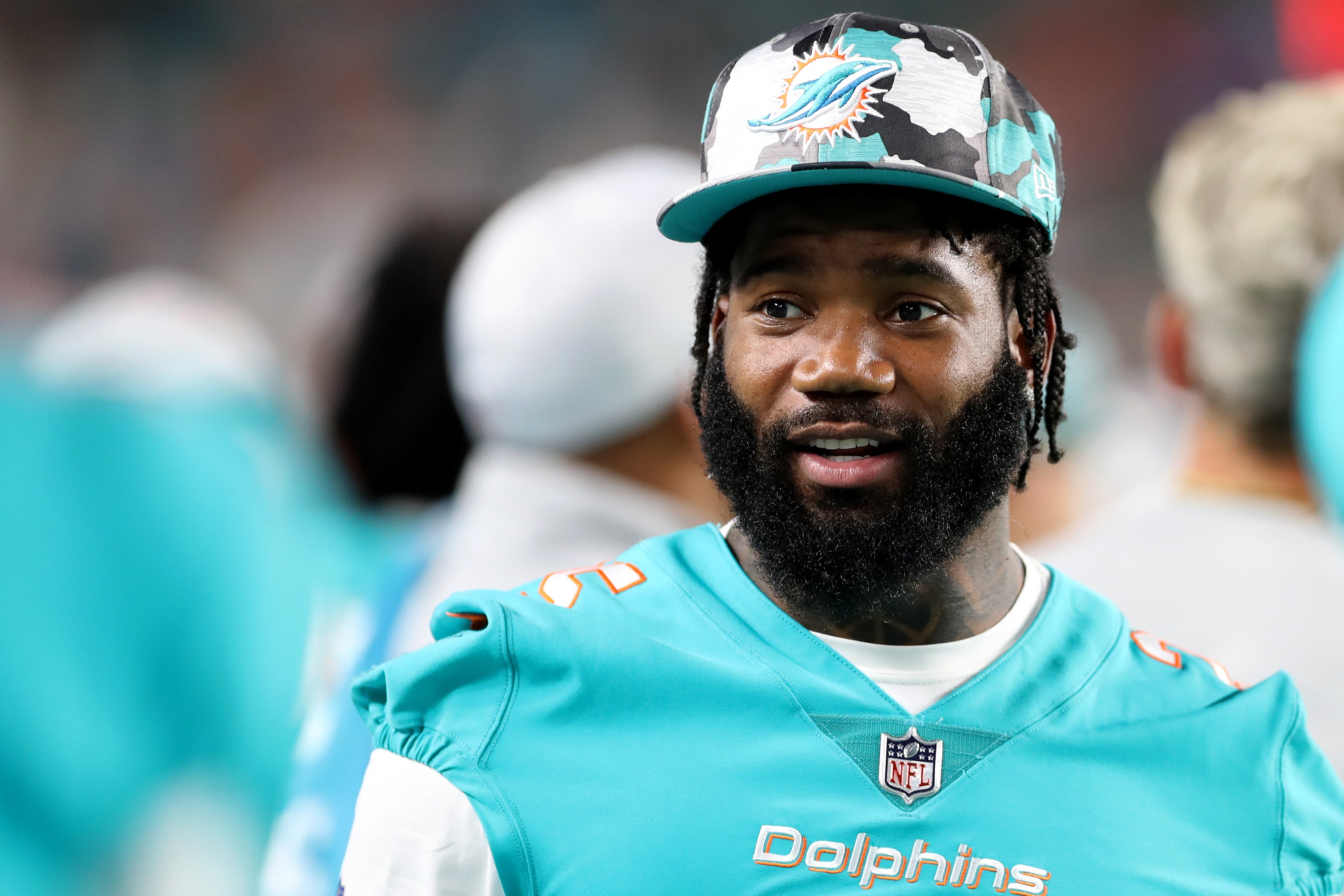 A new lawsuit claims Xavien Howard, pictured while playing for the Miami Dolphins, sent ‘revenge porn’ to a woman’s underage son.