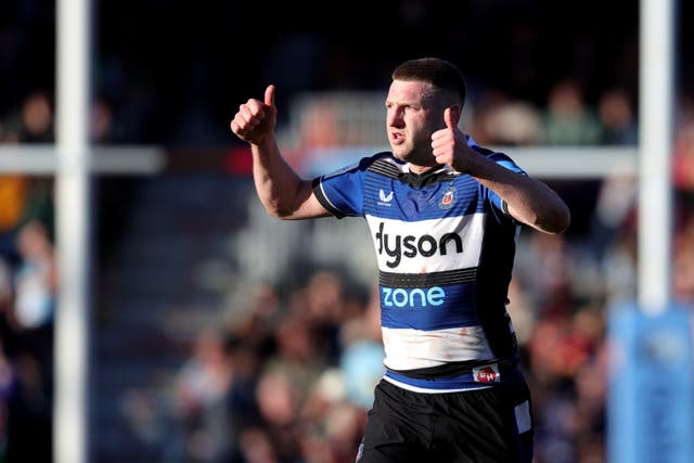 Finn Russell overcame a serious injury to lead Bath’s Premiership title push (Ben WHitley/PA)