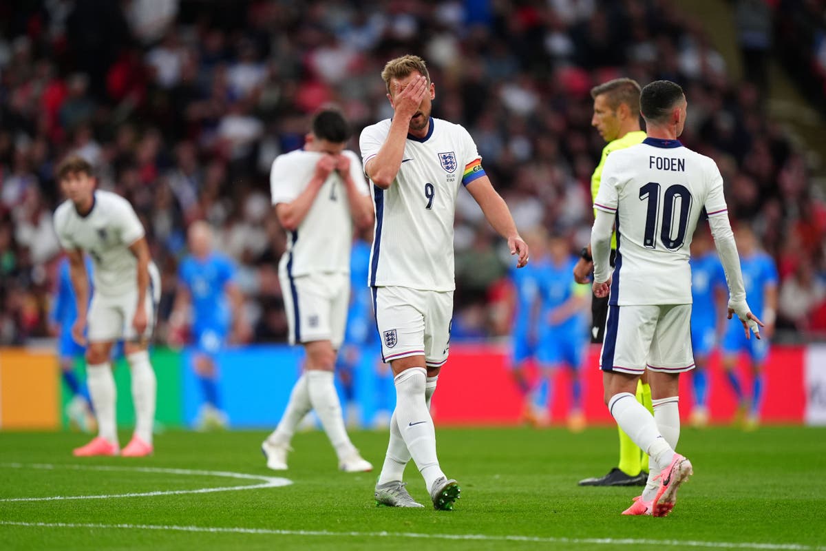 England freeze during shock defeat to Iceland in final friendly before Euro 2024