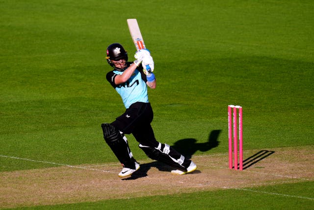 Ollie Pope’s 99 not out was not enough for Surrey against Sussex (John Walton/PA)