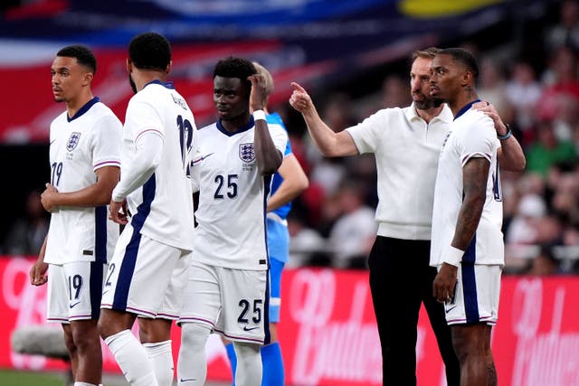 England manager Gareth Southgate has warned against complacency at Euro 2024 (Bradley Collyer/PA)
