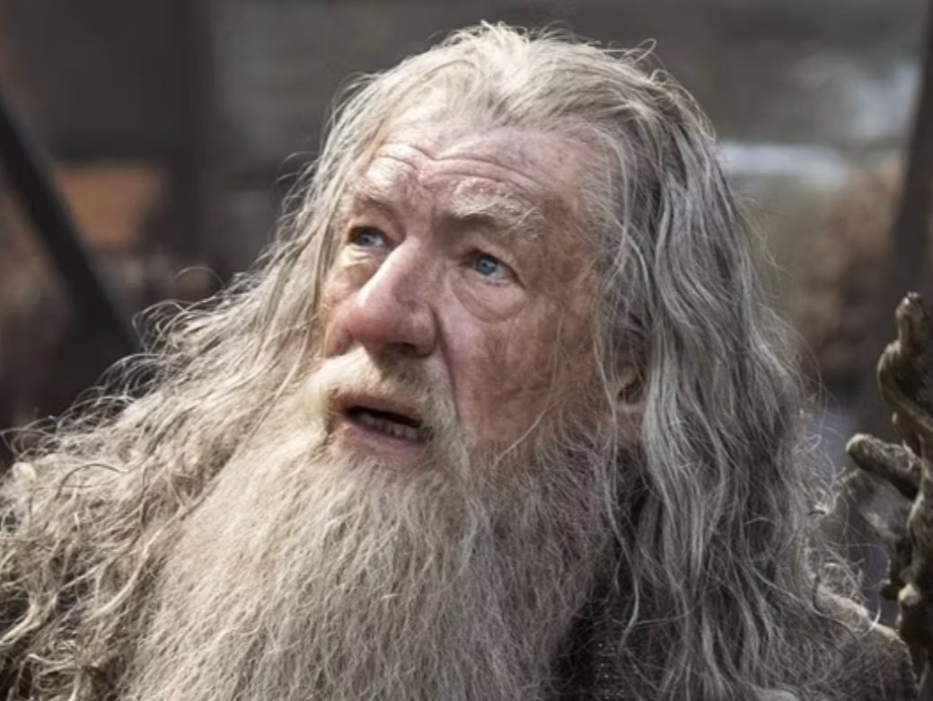 Ian McKellen as Gandalf in the ‘Lord of the Rings’ franchise