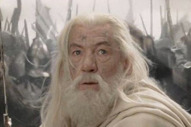 <p>Ian McKellen as Gandalf in the ‘Lord of the Rings’ franchise</p>