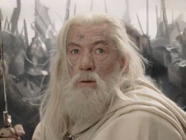 <p>Ian McKellen as Gandalf in the ‘Lord of the Rings’ franchise</p>