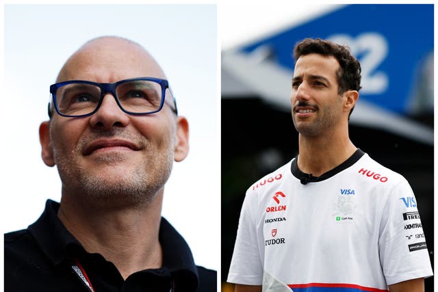 <p>Jacques Villeneuve has criticised Daniel Ricciardo’s F1 career</p>