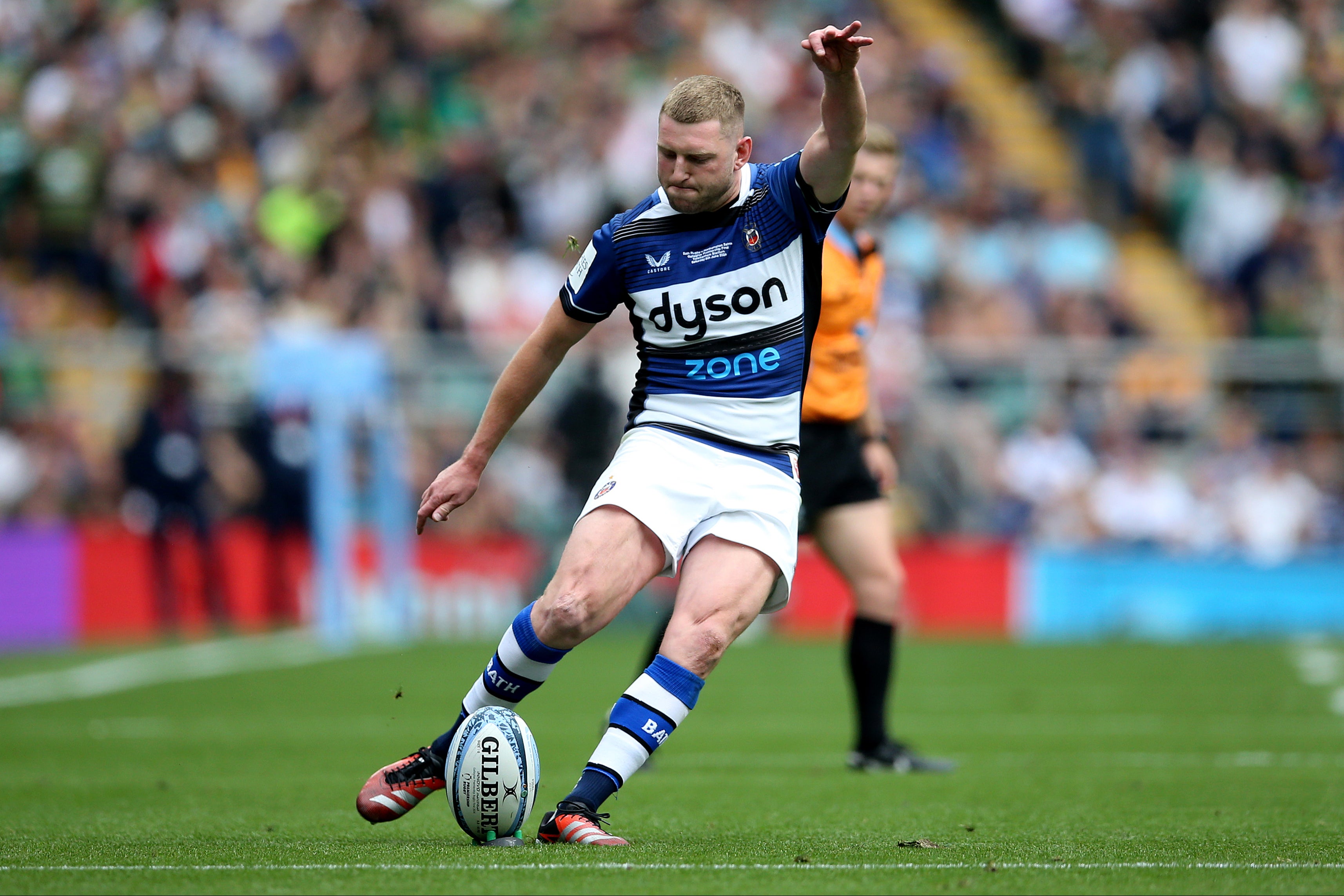 Finn Russell kicked Bath to the brink of victory