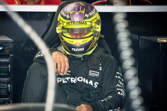 Lewis Hamilton set the pace ahead of qualifying in Montreal (Paul Chiasson/The Canadian Press via AP)