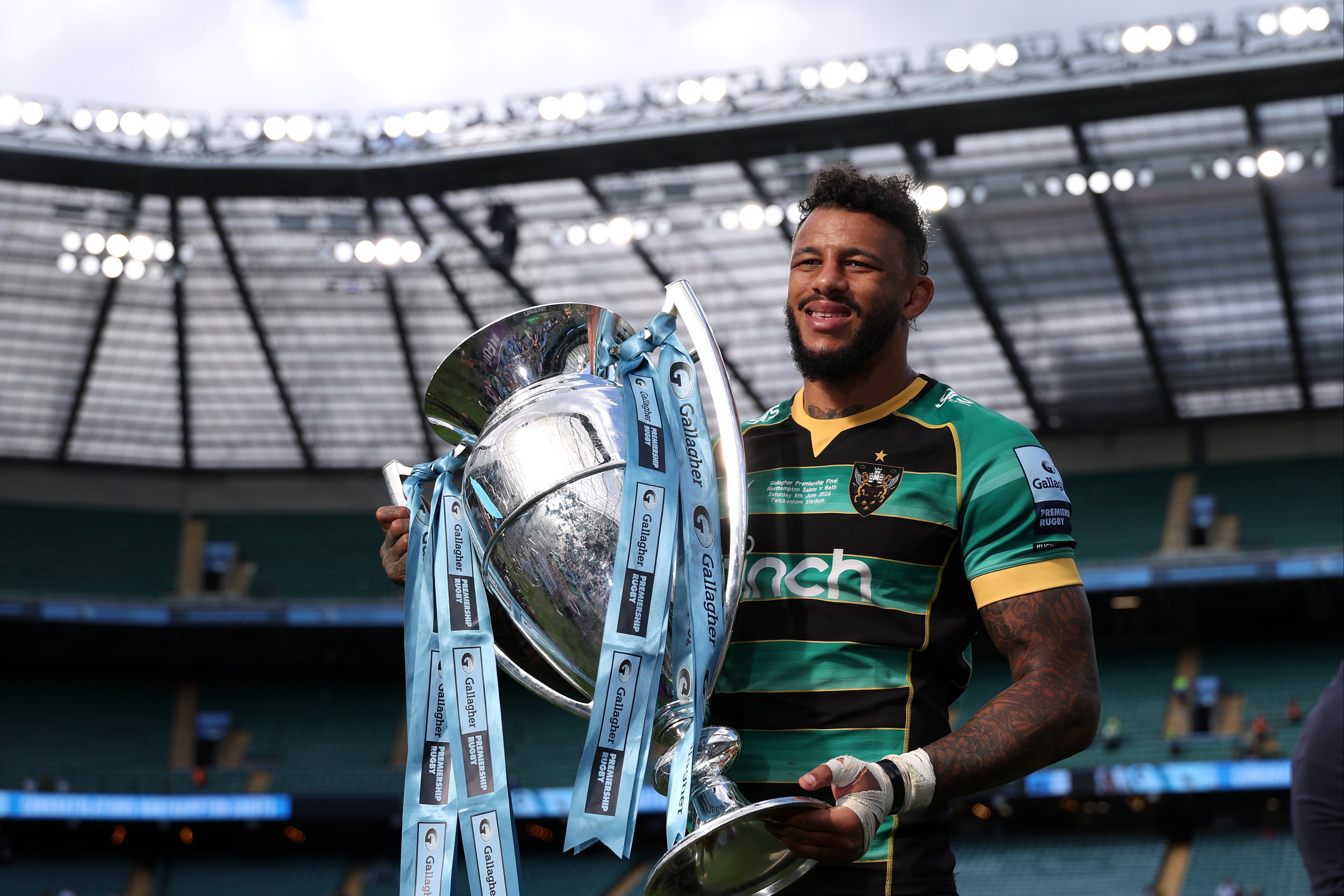 Courtney Lawes has spent 17 years at Northampton