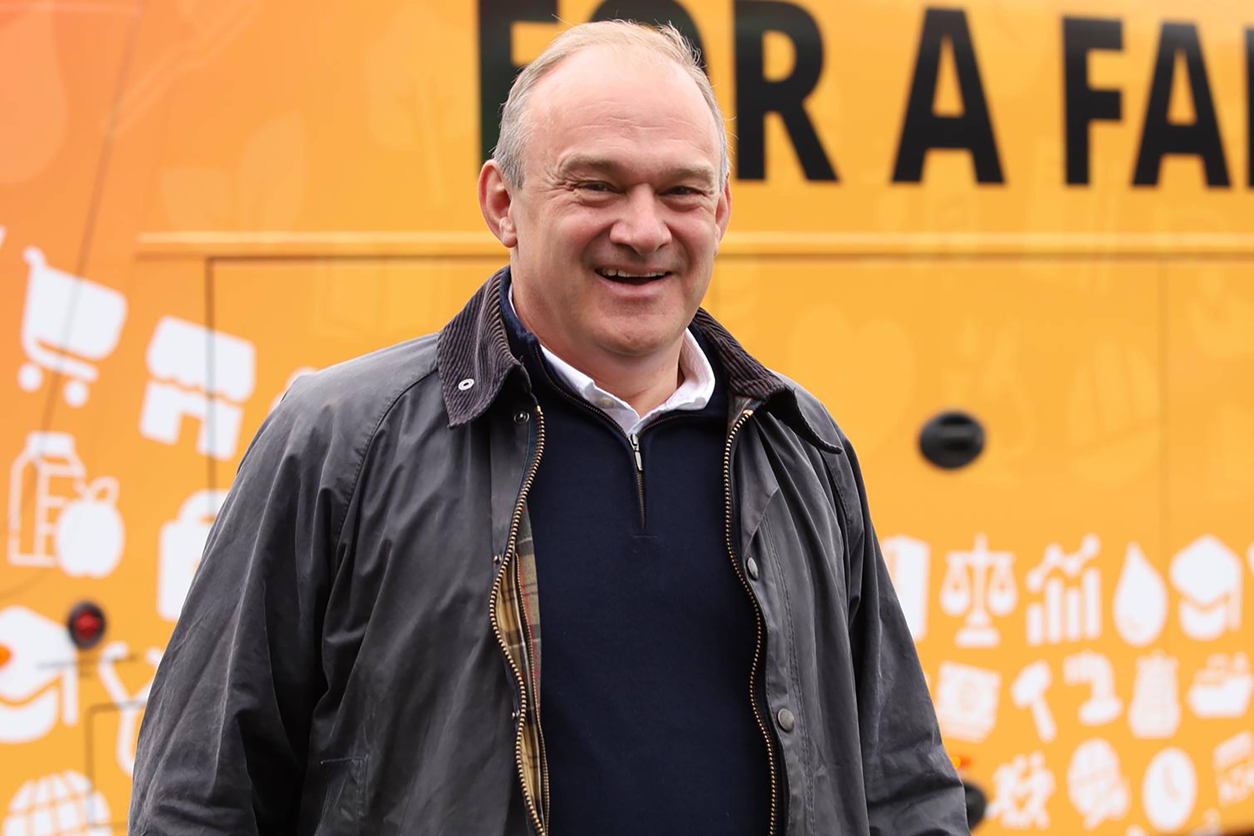 Liberal Democrats leader Sir Ed Davey (Will Durrant/PA)