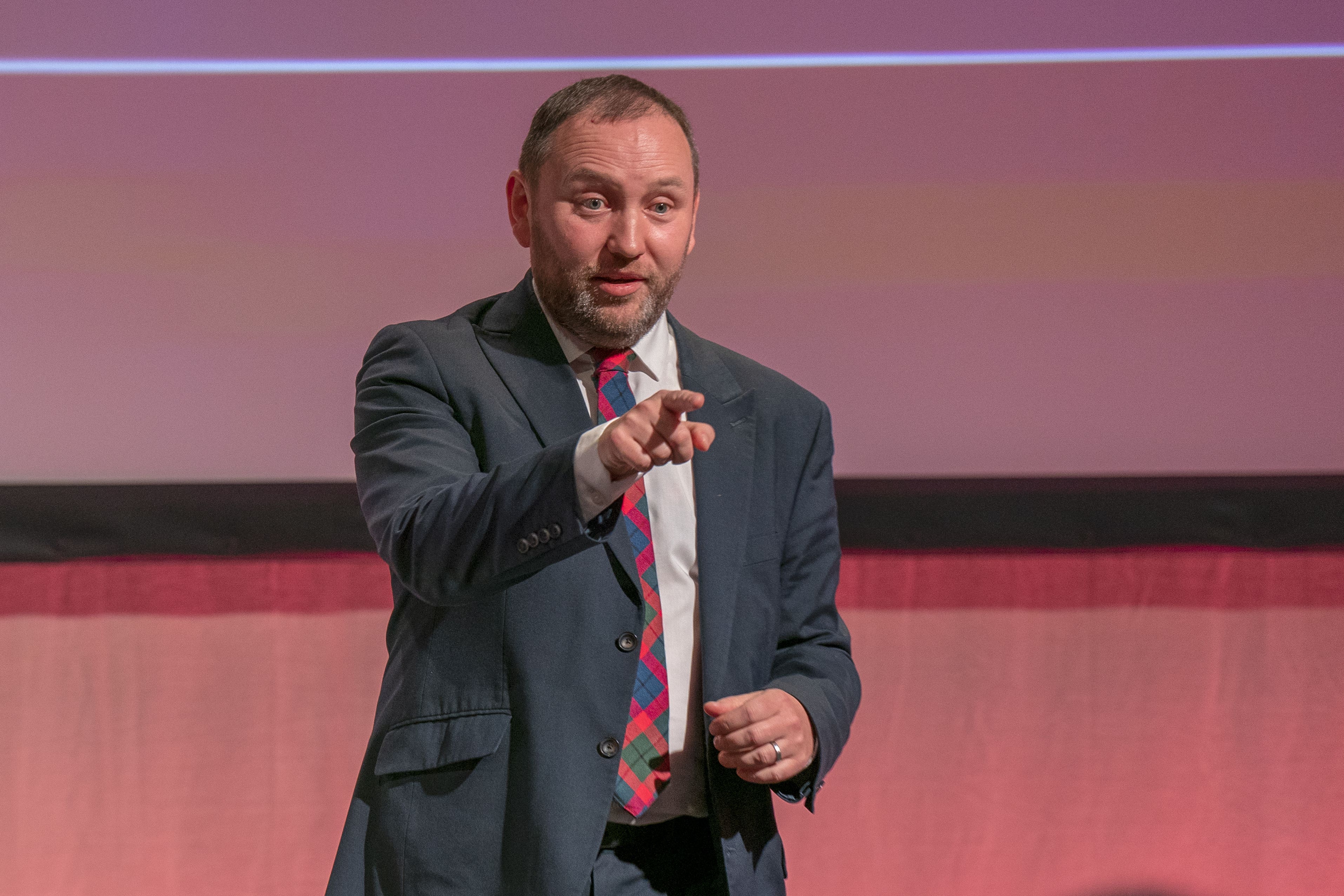 Shadow Secretary of State for Scotland Ian Murray has taken aim at the SNP as he campaigns in Edinburgh. (Jane Barlow/PA)