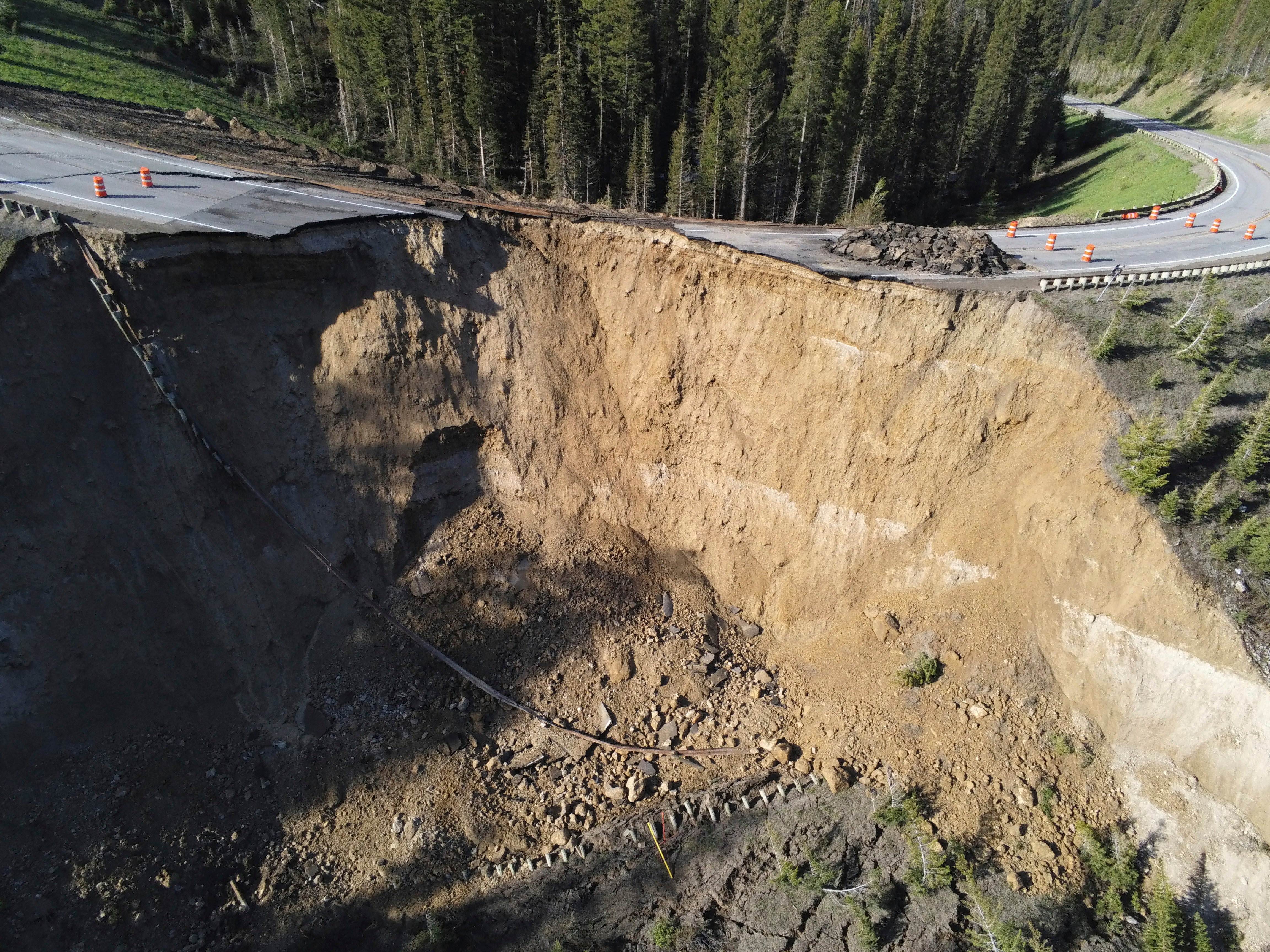 Wyoming Teton Pass Damage