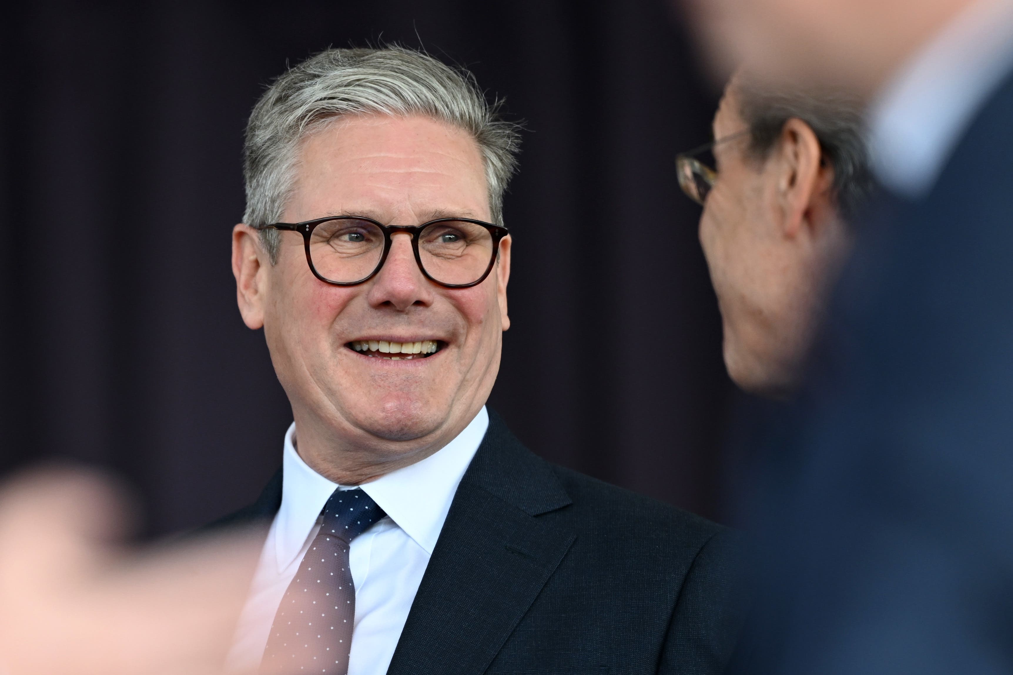 Labour leader Sir Keir Starmer at the UK’s national commemorative event for the 80th anniversary of D-Day (Leon Neal/PA)