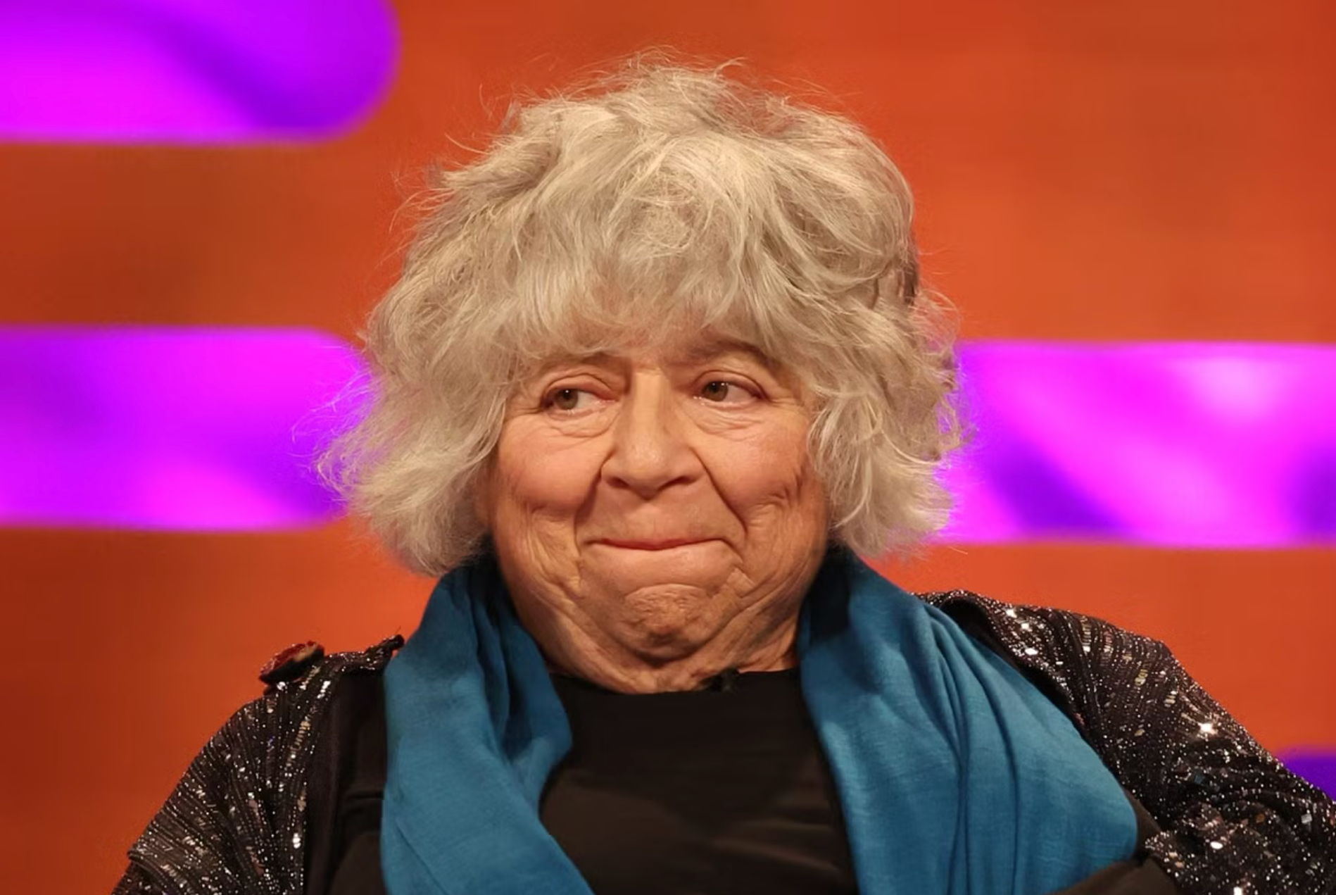 Miriam Margolyes caused nervous laughter in the ‘ Loose Women’ studio after she unexpectedly swore live on the ITV programme