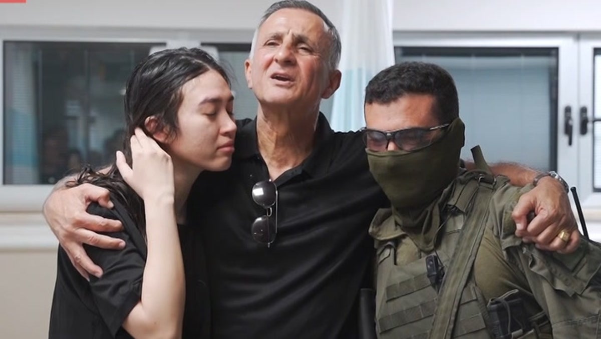 Four Israeli hostages reunited with families after deadly operation kills 210 Palestinians