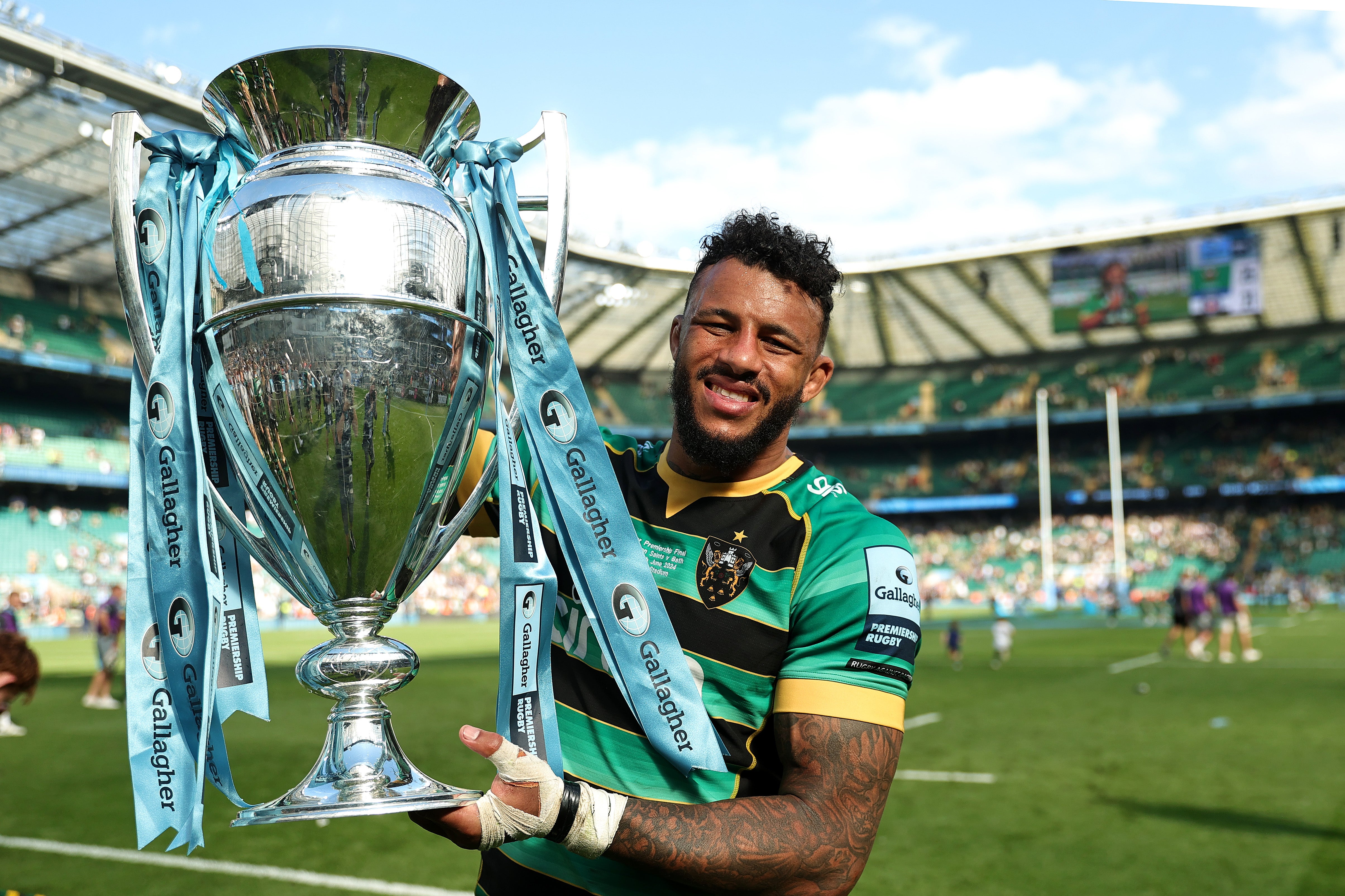 Courtney Lawes reveals Lions dream after farewell to English rugby | The  Independent