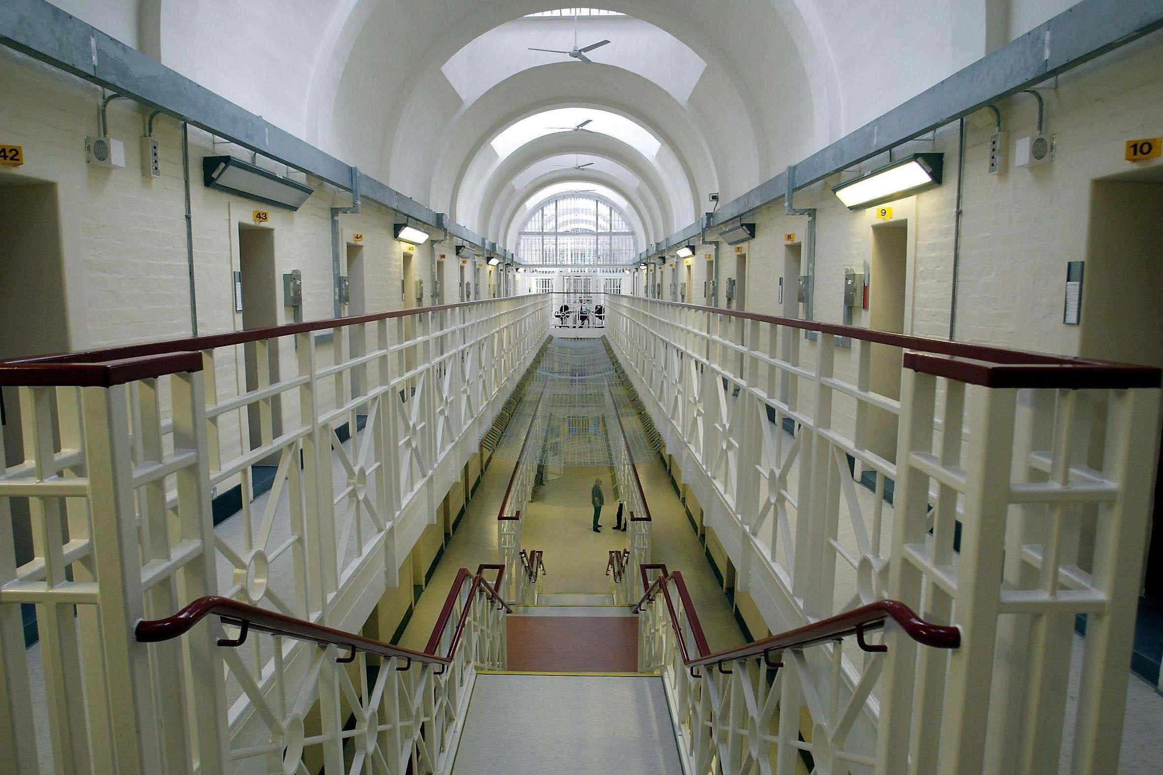 There are just a few hundred prison spaces left in England and Wales