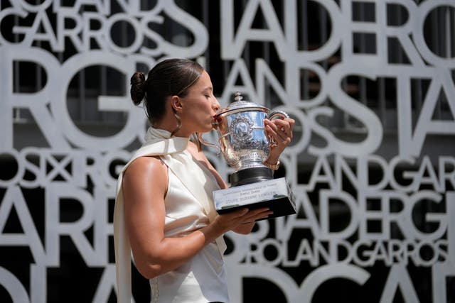 Iga Swiatek won her fourth French Open title (Thibault Camus/AP)