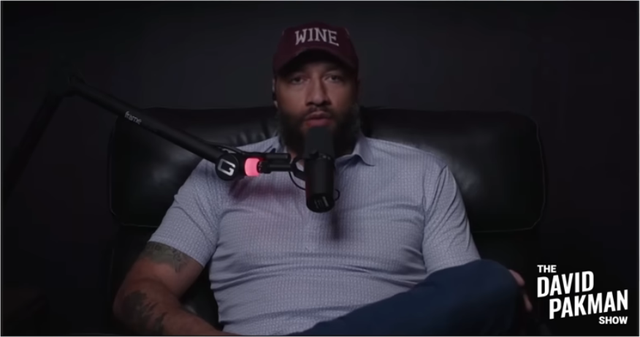 <p>Minnesota US Senate candidate Royce White, a Republican, appears on The David Pakman Show on Friday 7 June</p>