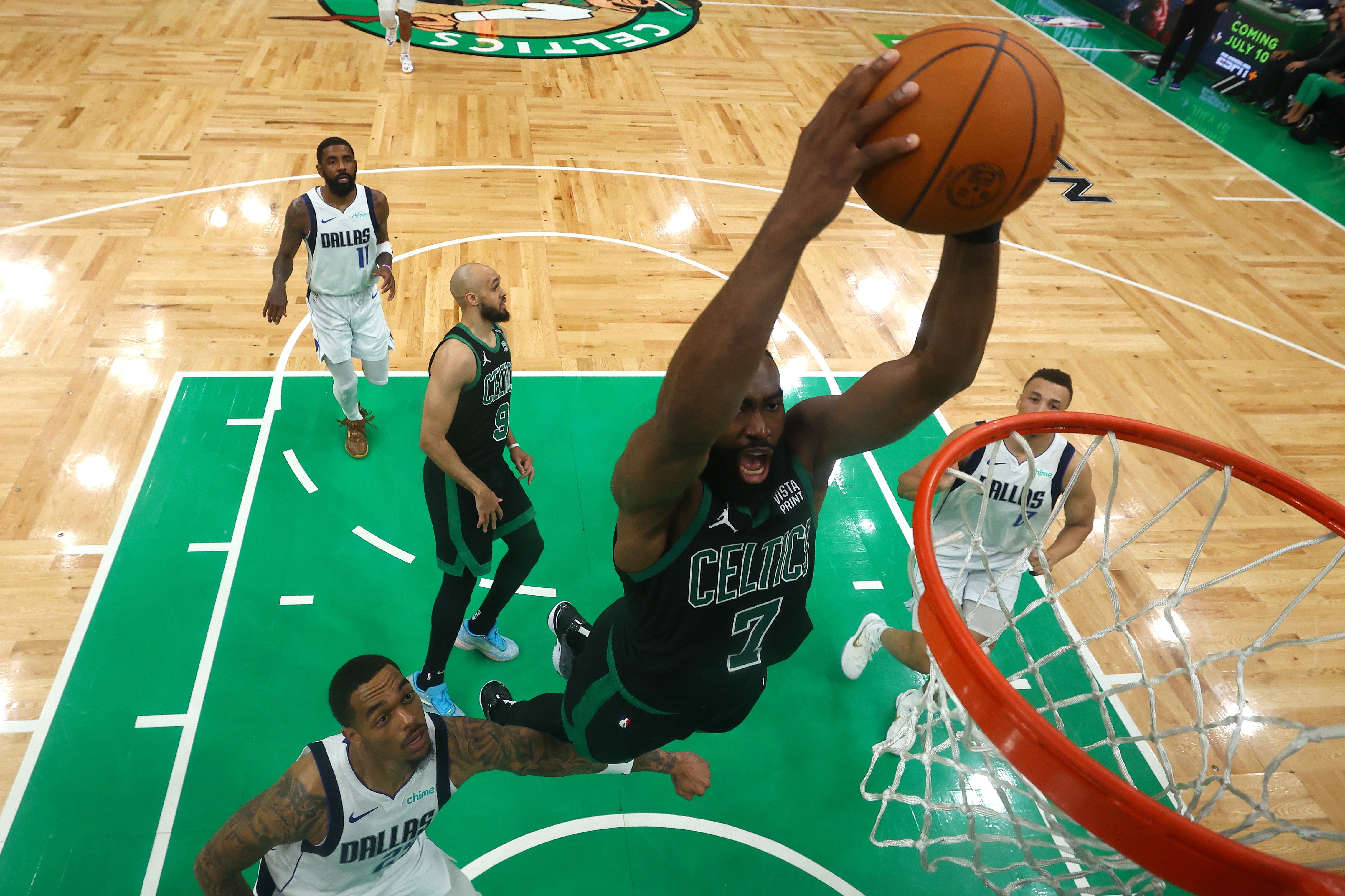 Boston Celtics storm into 2-0 NBA Finals lead over Dallas Mavericks ...