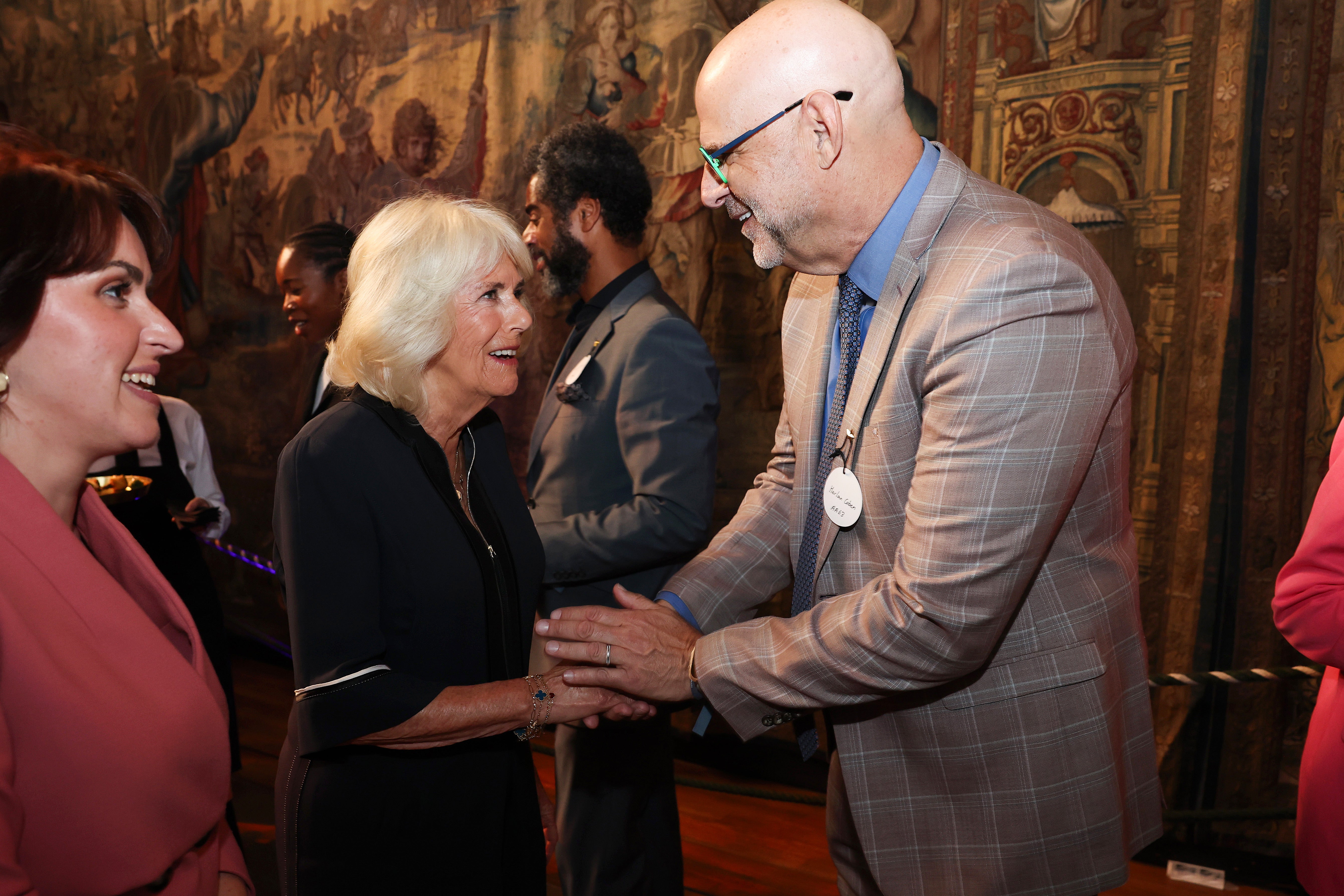 Author Harlan Coben described Queen Camilla as ‘fantastic’