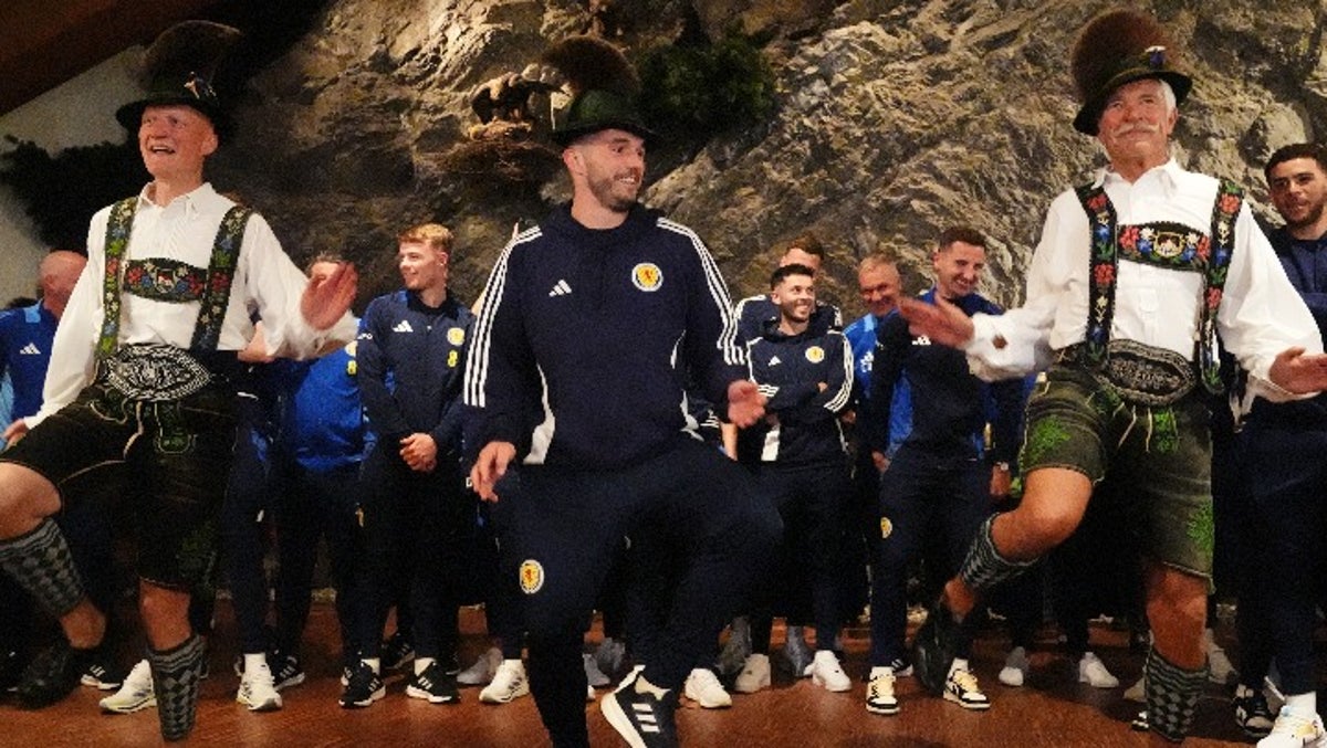 John McGinn’s dancing steals show as Scotland arrive in Germany for Euro 2024