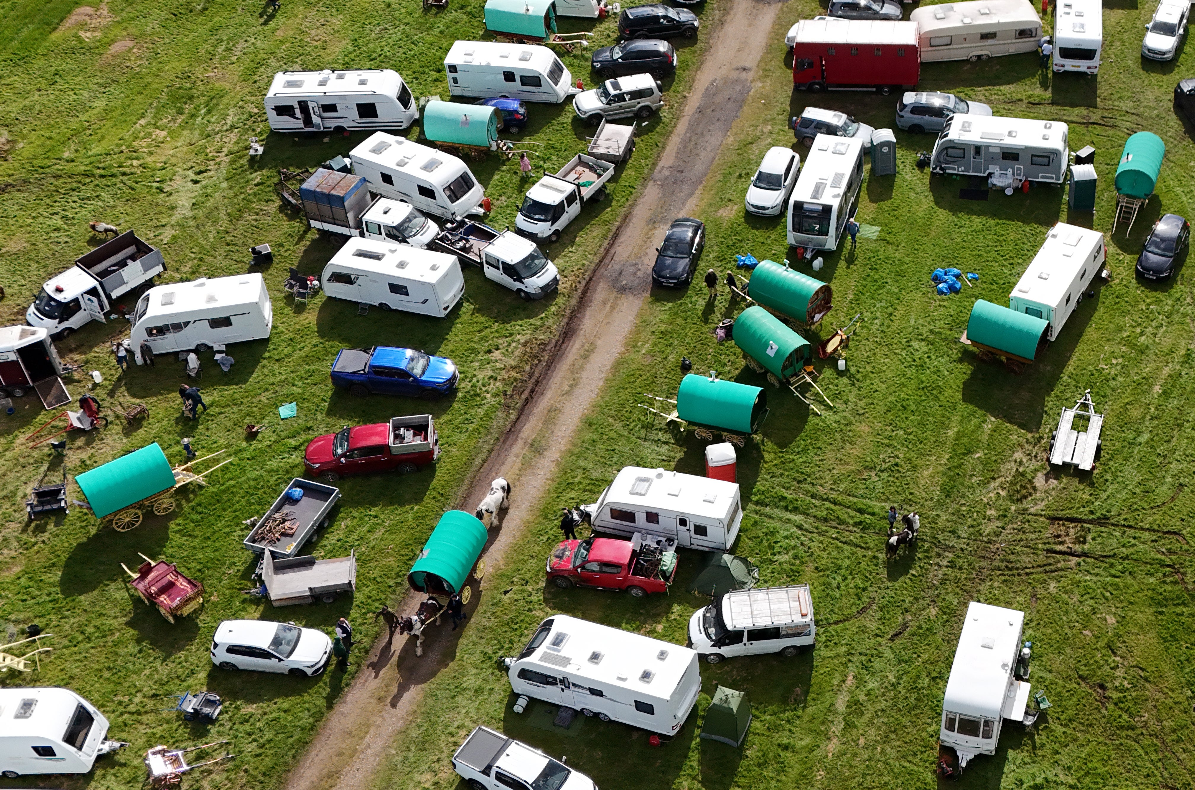 Travellers from around the world converge on the Cumbrian market town