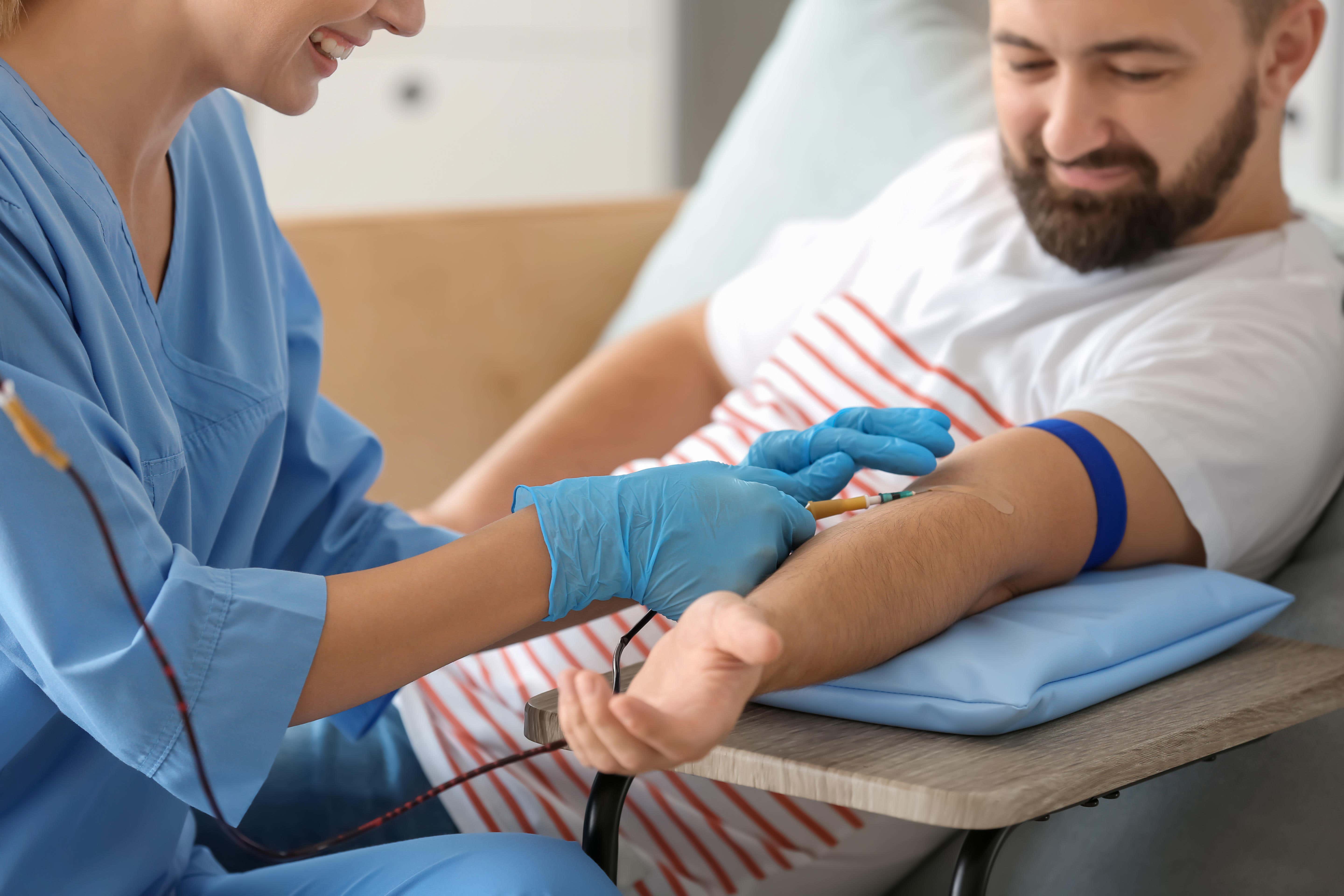 The NHS has issued an urgent plea for blood donors following last week’s cyber attack (Alamy/ PA)