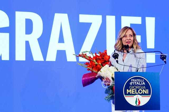 APTOPIX European Election Italy