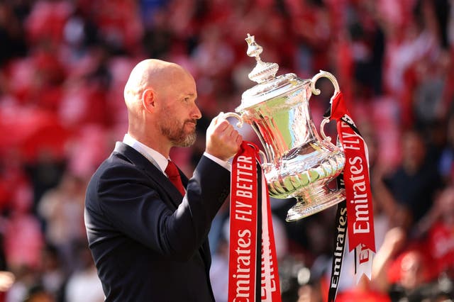 <p>Erik ten Hag won the FA Cup but Manchester United held talks with Thomas Tuchel  </p>