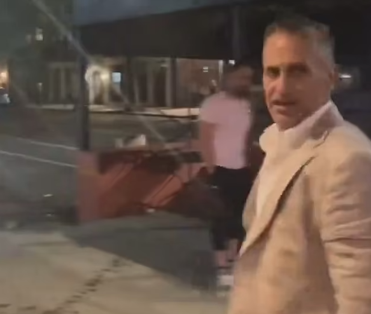 Investment banker caught on camera punching woman in the face in Brooklyn