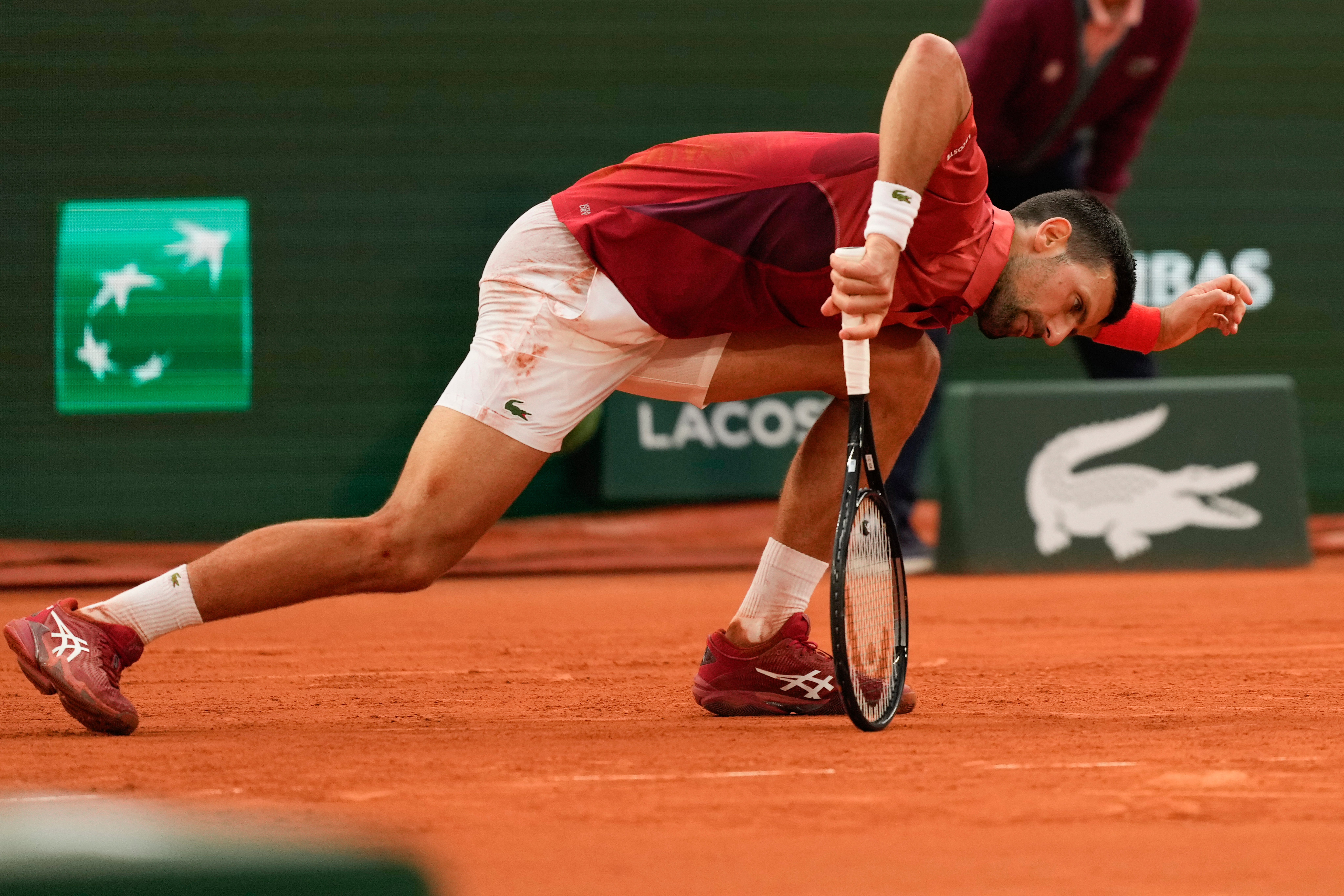 Tennis French Open Djokovic Withdraws