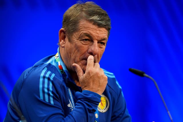 John Carver’s side are in a group with Germany, Switzerland and Hungary at Euro 2024 (Andrew Milligan/PA)