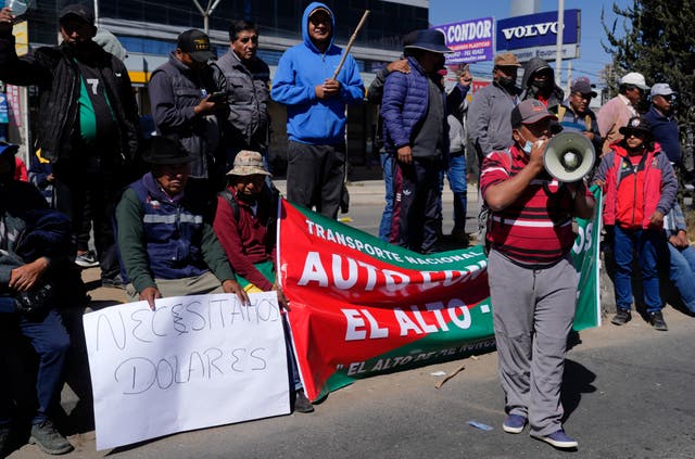 BOLIVIA-PROTESTAS