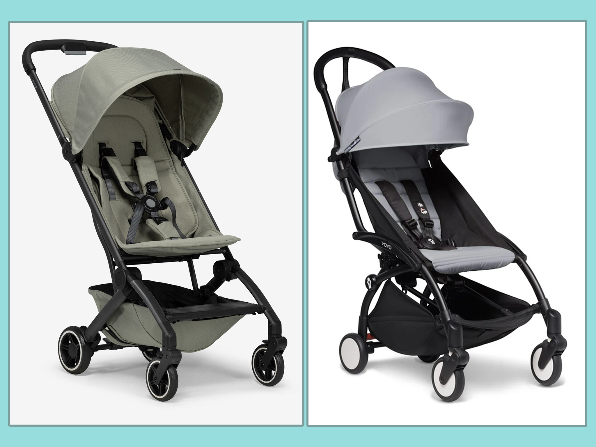 The Joolz aer+ and Babyzen yoyo are both travel buggies with style