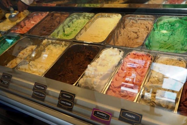 <p>A woman is suing Cold Stone Creamery claiming that the company is violating New York business law by selling pistachio ice cream without pistachios</p>