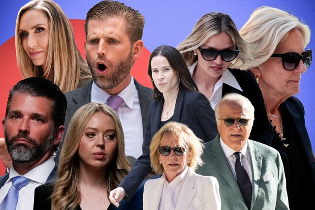<p>The Biden family has taken a different approach to supporting Hunter as he faces criminal trial than the Trump family did for Donald </p>