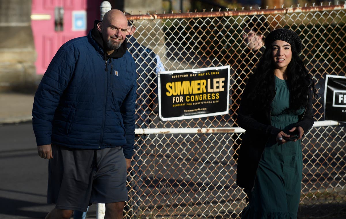 Senator John Fetterman and wife hospitalized after Maryland car crash
