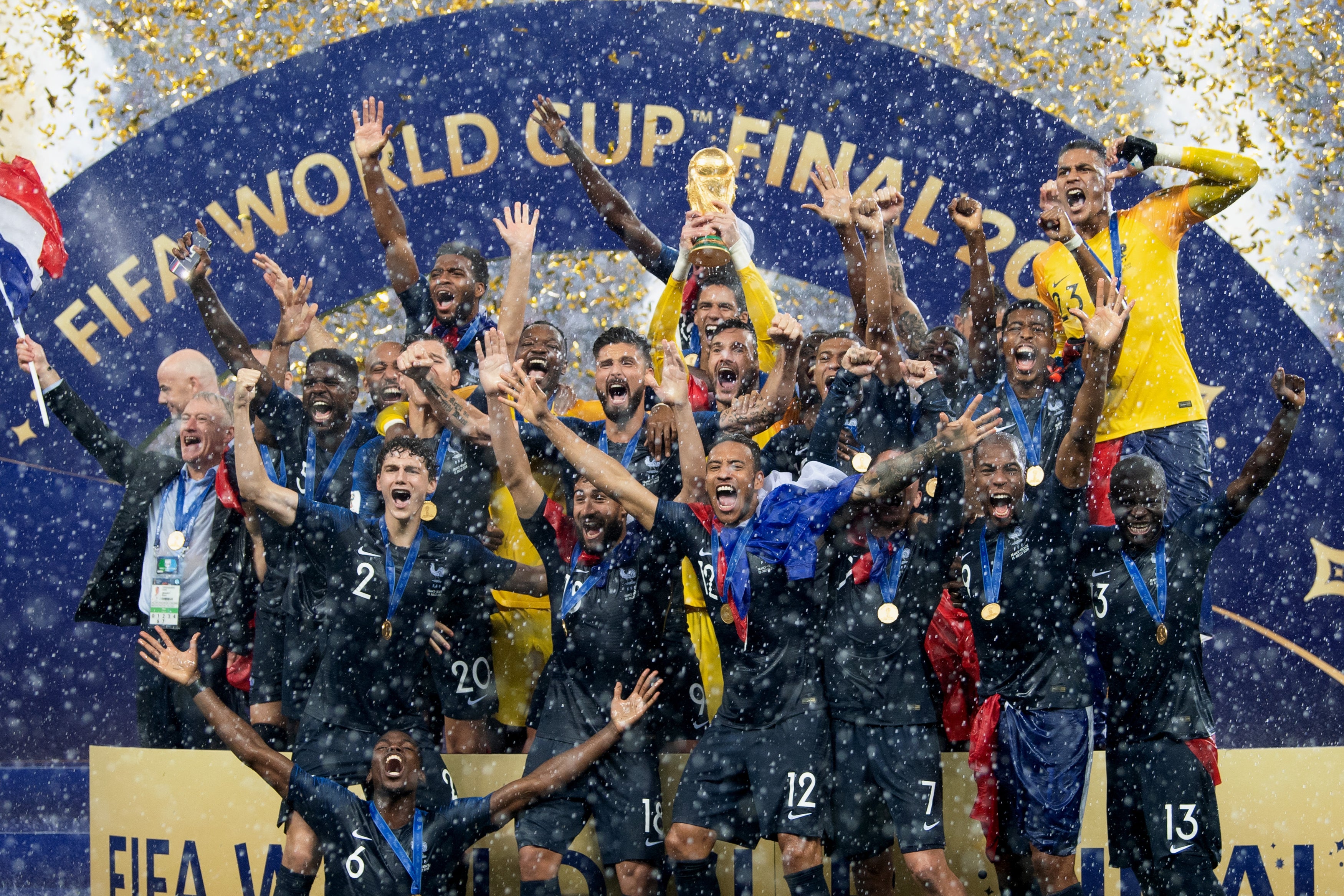 A golden French generation has only won one major trophy – admittedly the World Cup