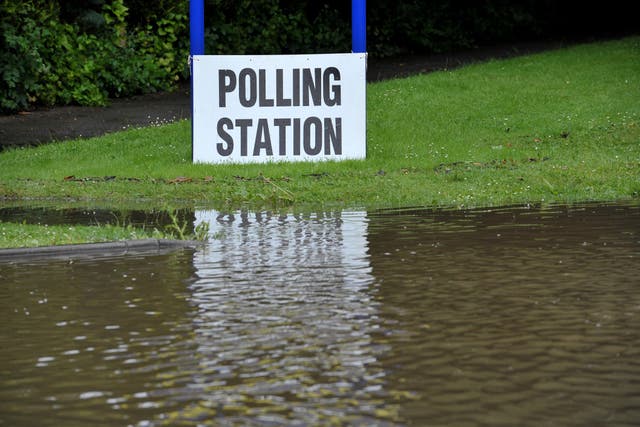 The latest opinion poll averages show Labour continues to enjoy a large lead over the Conservatives (Nick Ansell/PA)