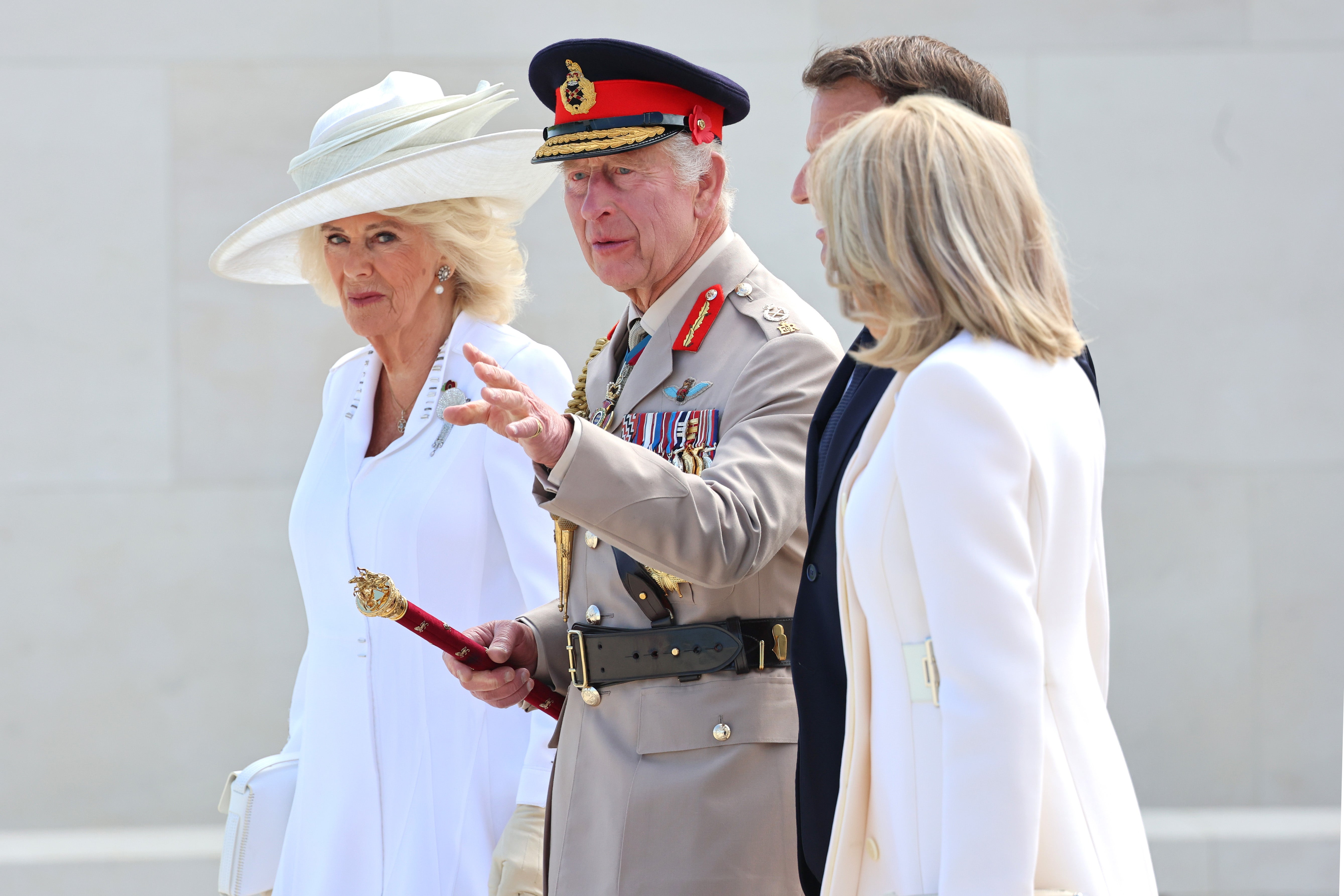 Queen Camilla and King Charles attended a D-Day commemoration event in Normandy last week
