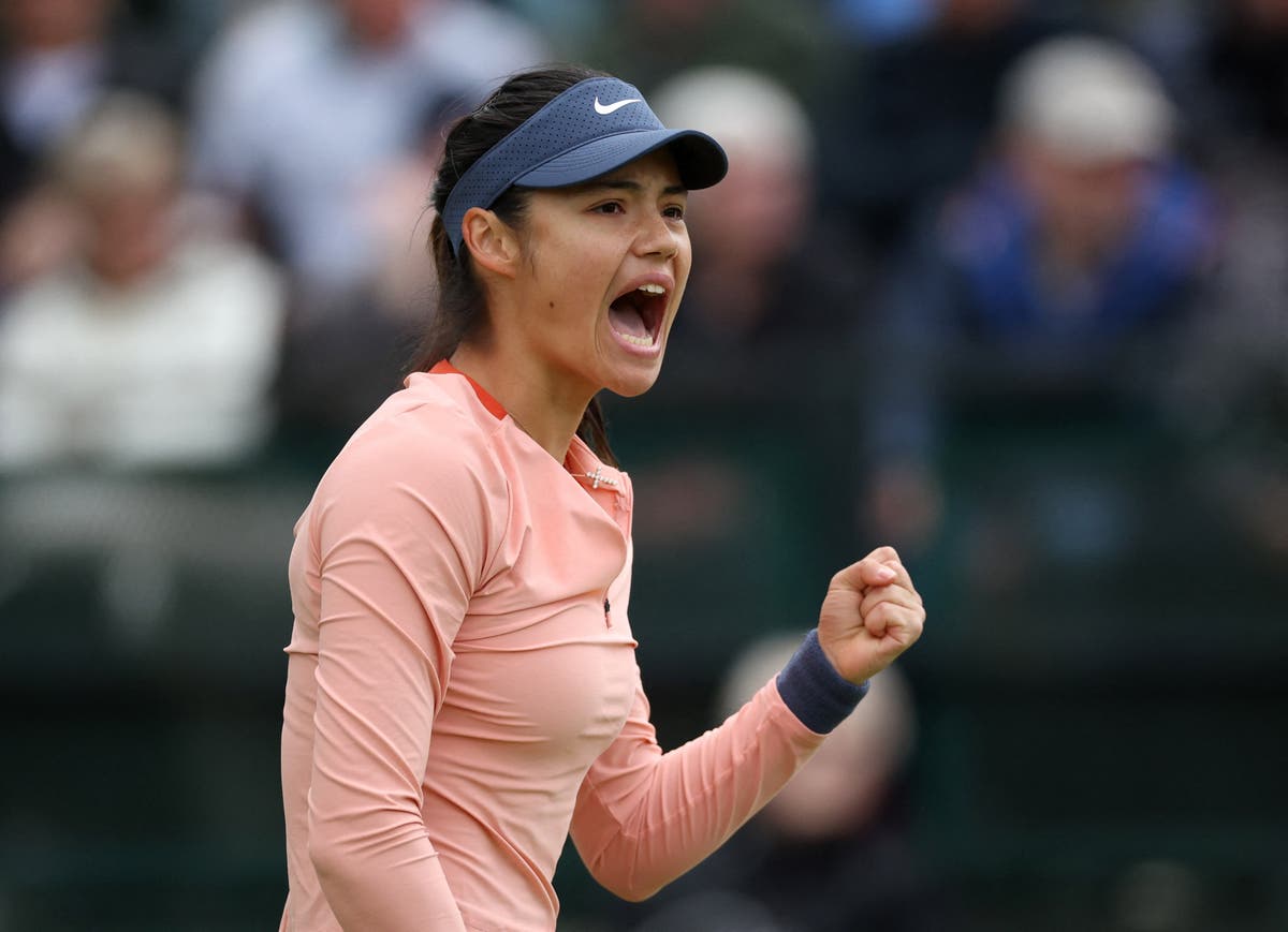 Raducanu vs Shibahara LIVE Tennis scores and updates from Nottingham