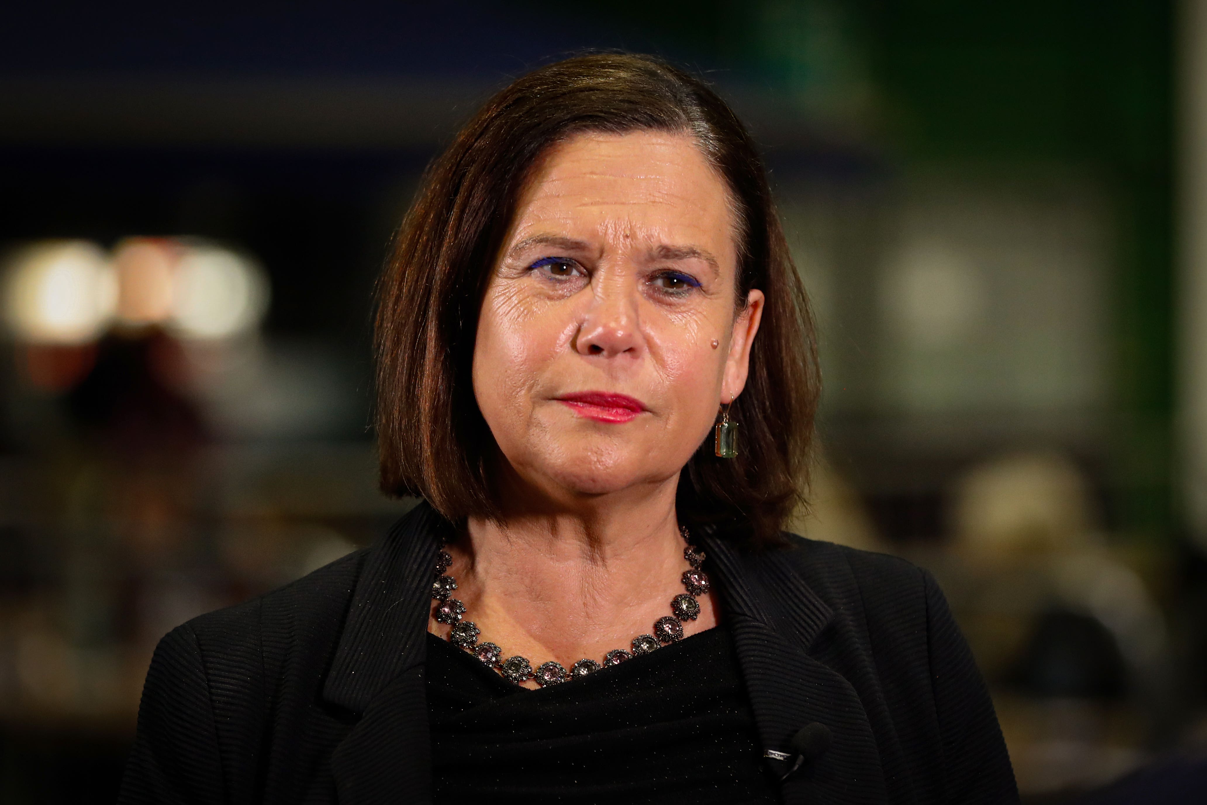 Sinn Fein Leader Mary Lou McDonald the party was perpetually on an election footing (PA)