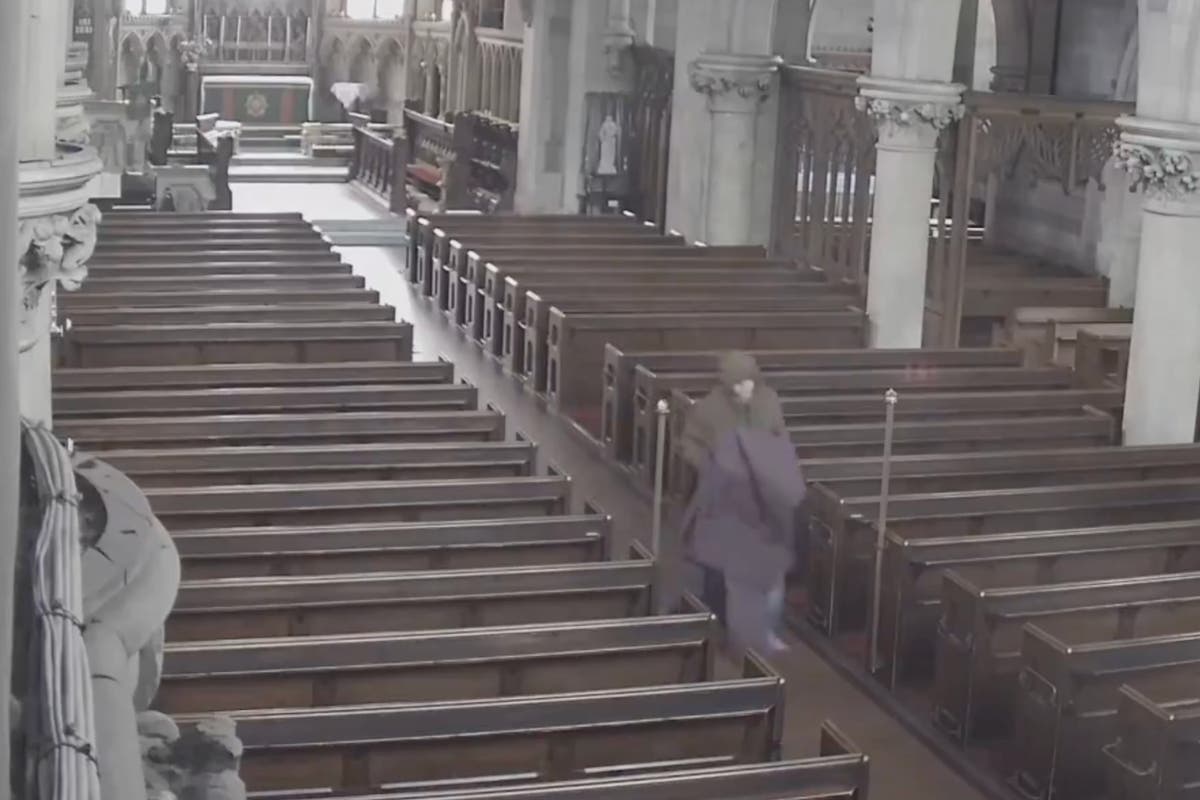 Church &lsquo;violated&rsquo; after thief snatches 140 year-old bronze eagle sculpture from lectern