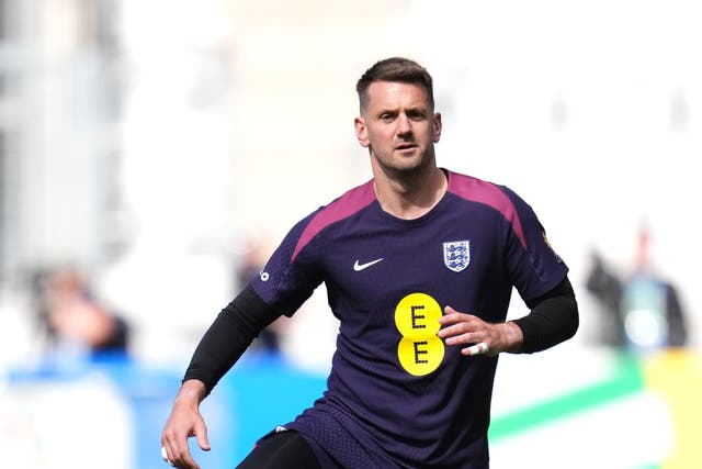 Tom Heaton has returned to the England squad as a training goalkeeper (Adam Davy/PA)