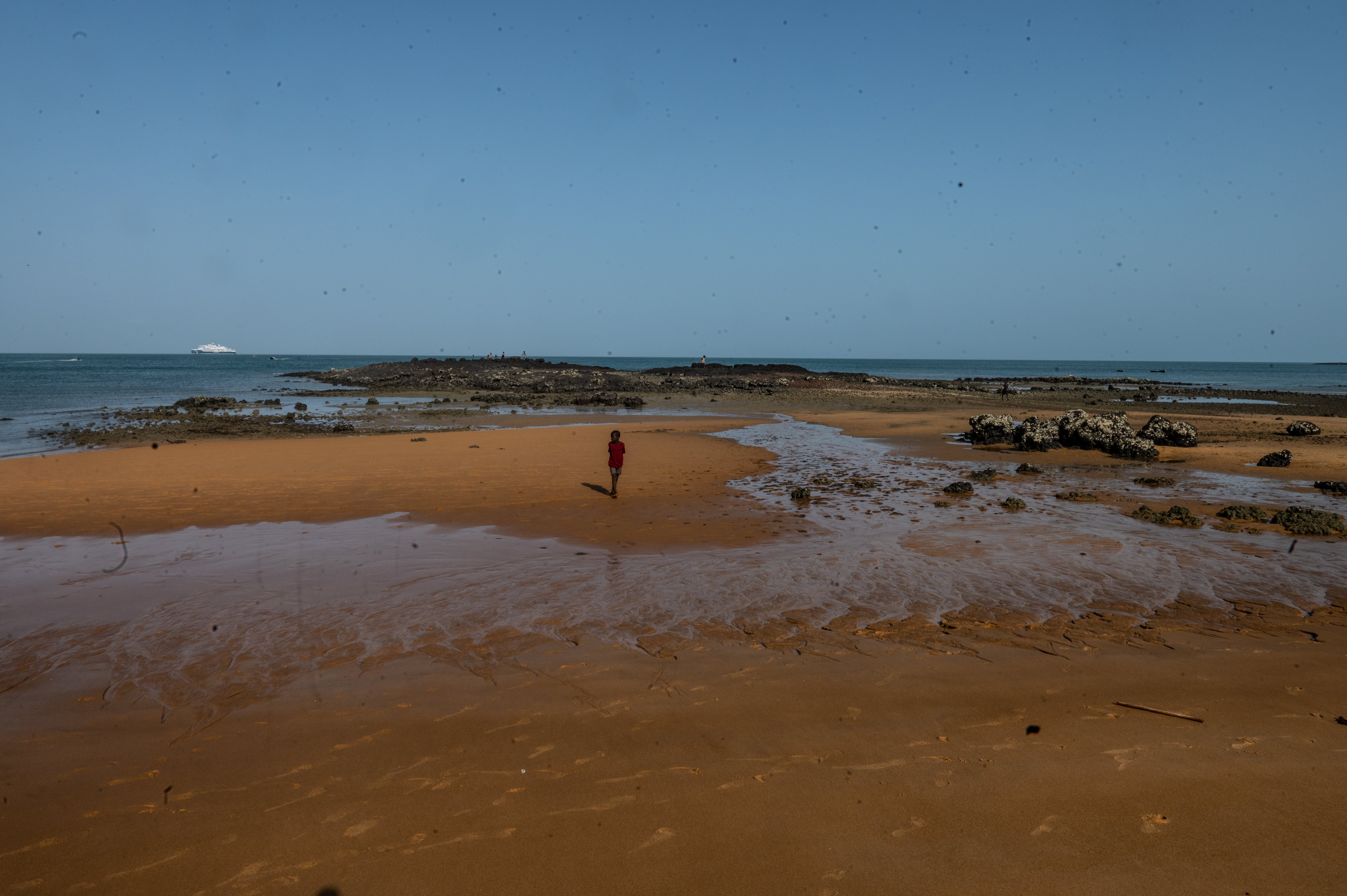 As areias da Ilha de Canhabaque